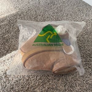 UGG Tan Slippers with Soft Lining